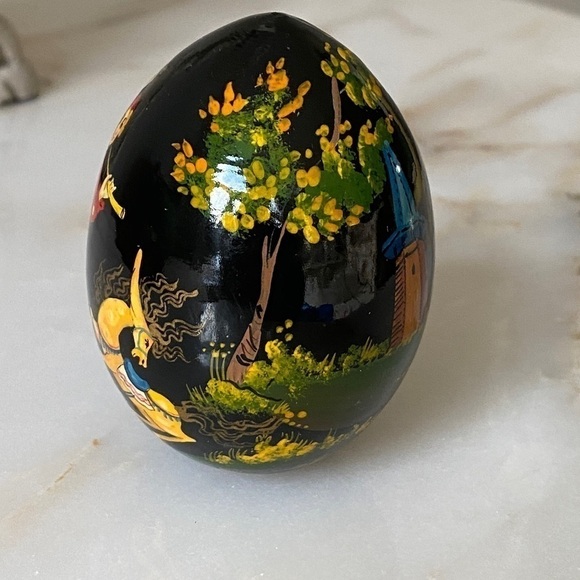 ✨Lacquer Wood Egg - Picture 2 of 7